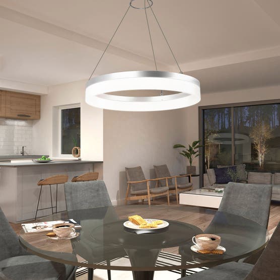 Artika Optical Ring LED Pendant Light Fixture