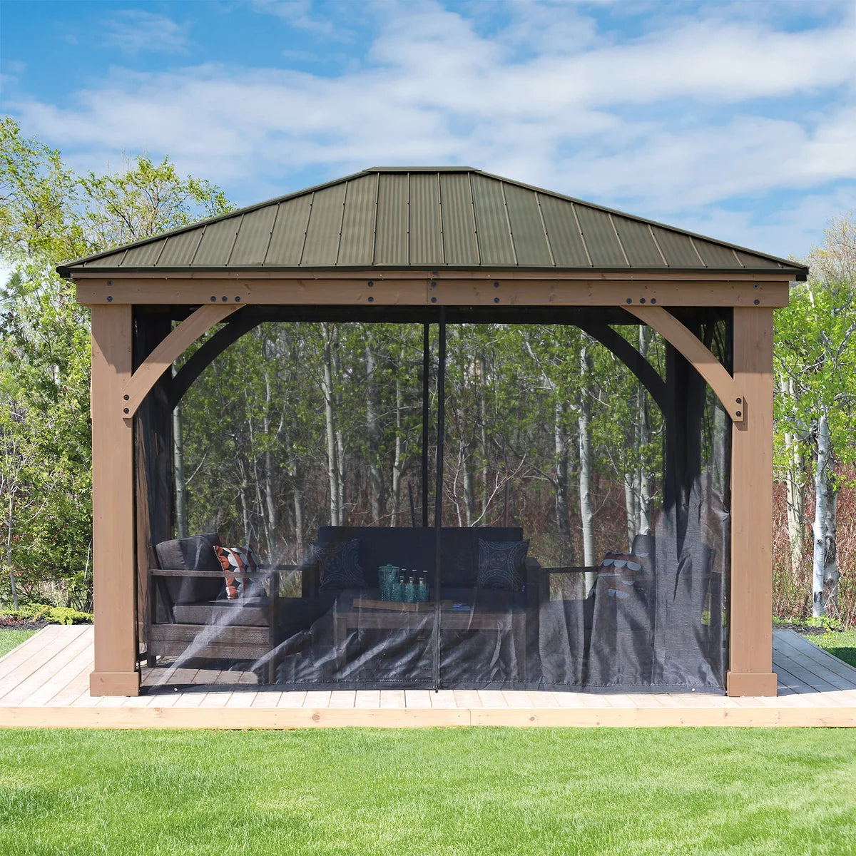 Yardistry Mosquito Mesh Kit for Gazebo