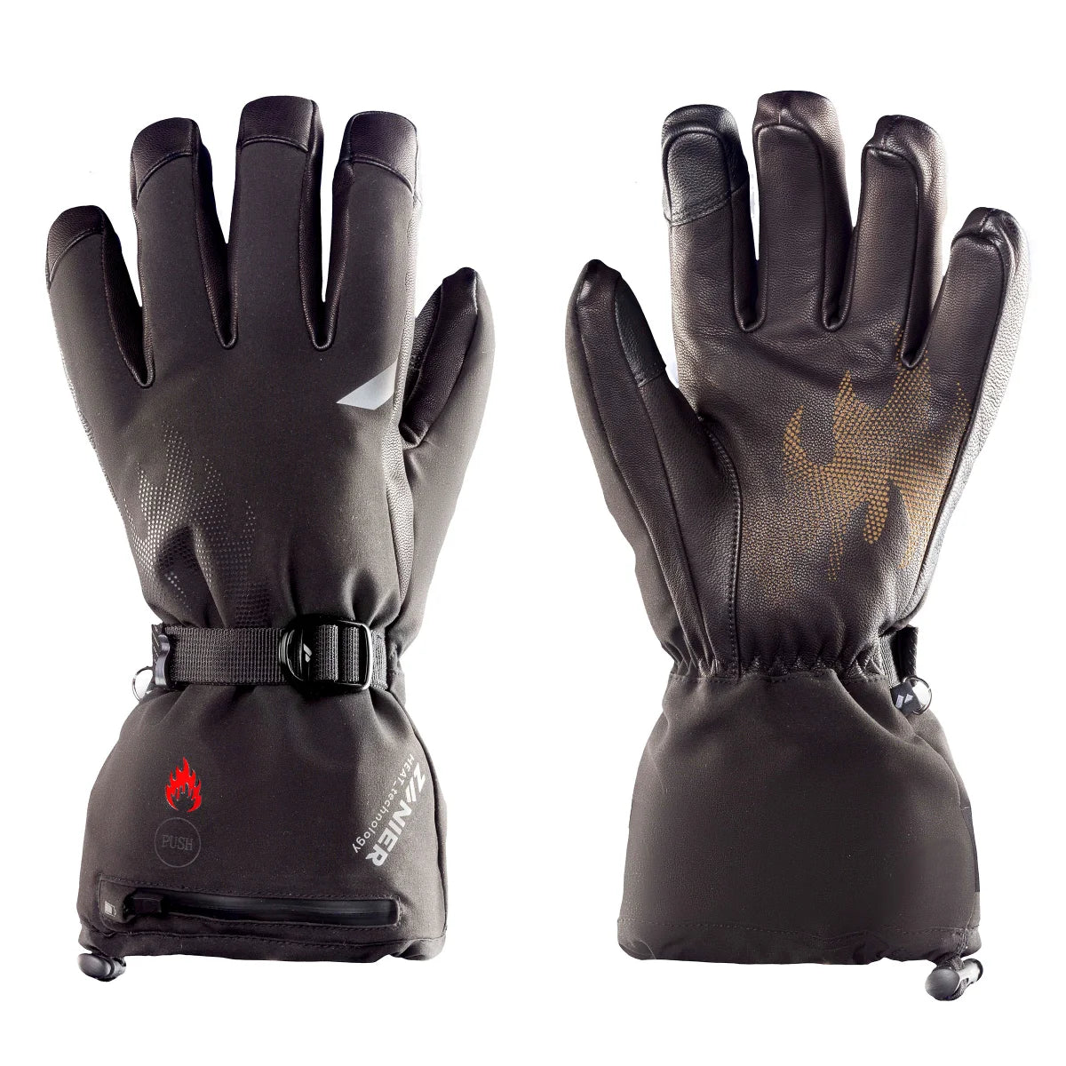 Zanier HEAT.STX Unisex Heated Gloves (9.5 Glove Size: XL )