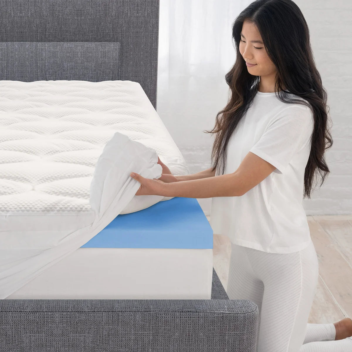 Novaform Pillow Top Gel Memory Foam 4-inch Mattress Topper (Full)