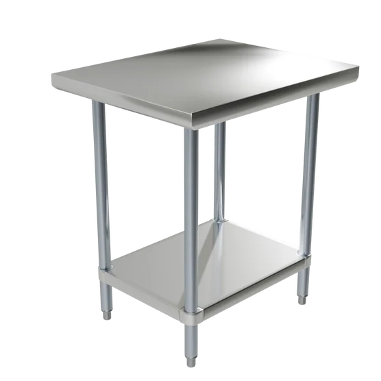 Sagetra Stainless Steel Worktable 30 in. × 24 in. × 34 in.