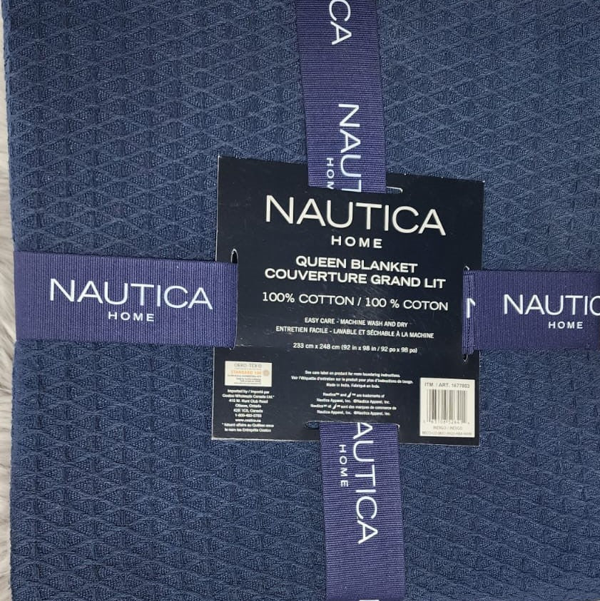 NAUTICA COTTON BLANKET