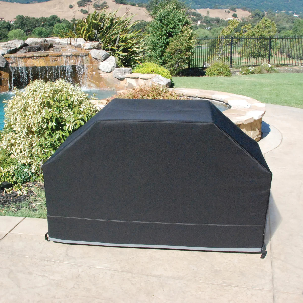 Premium reversible 68" BBQ grill cover