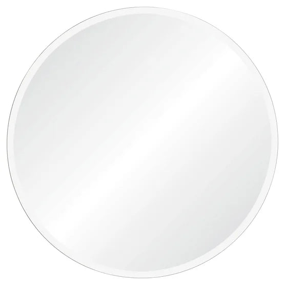 Roxy Classic Round Mirror with Beveled Edge