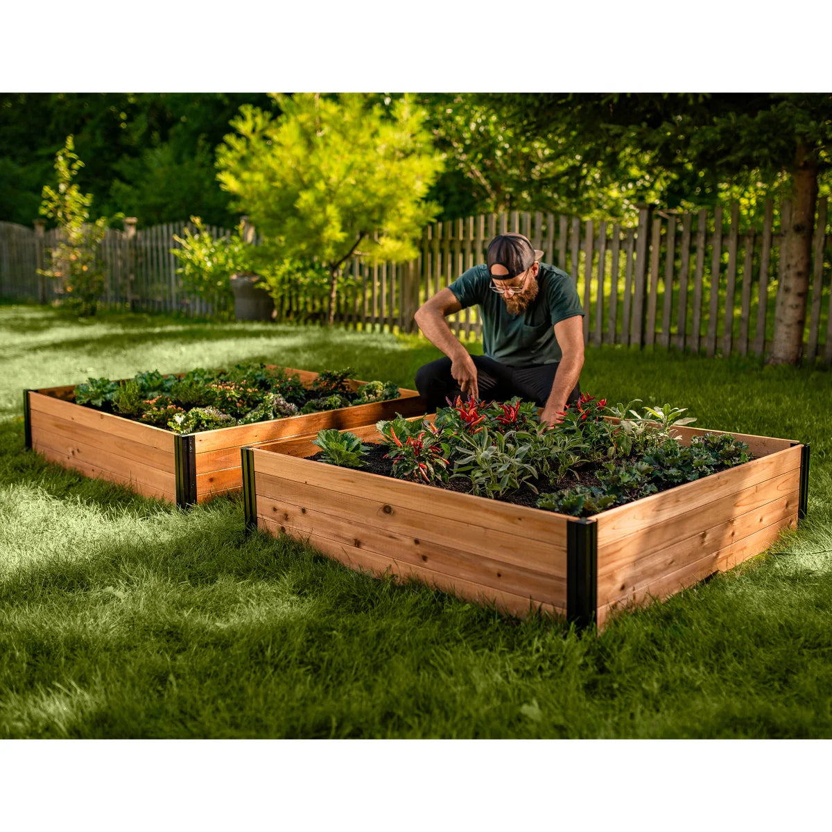 2-PACK MEZZA 4X4 GARDEN BED