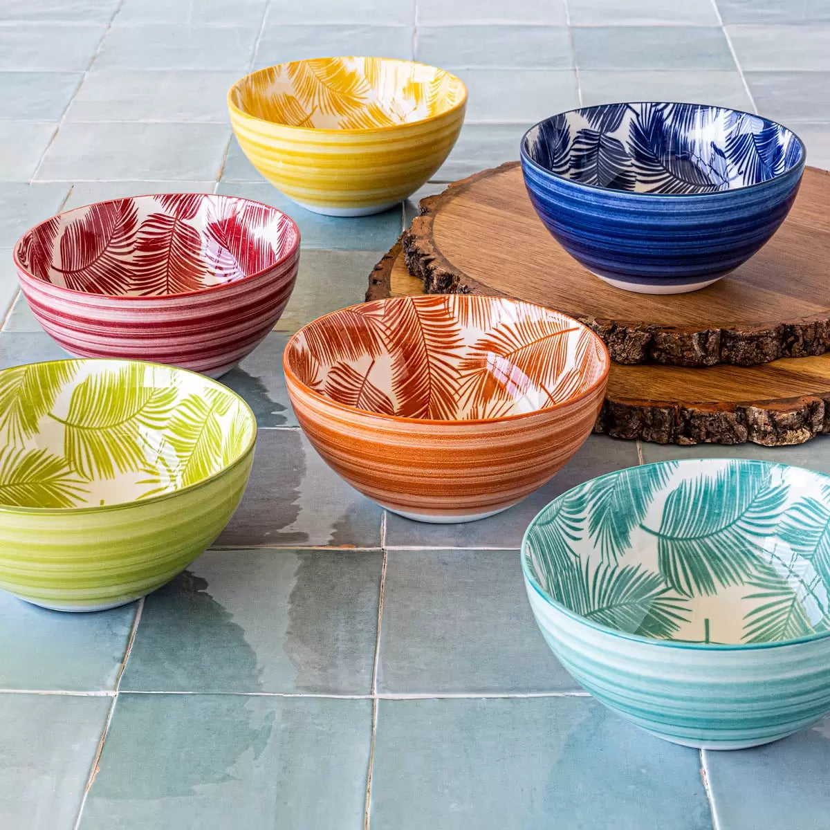 TROPICAL 6 BOWLS OVER & BACK