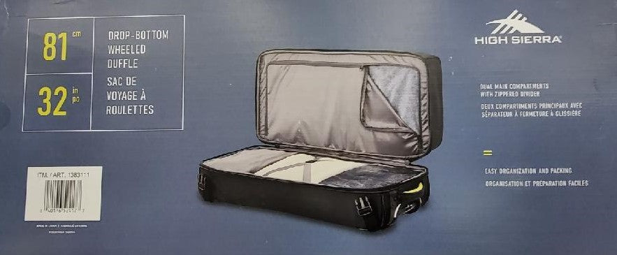 HIGH SIERRA WHEELED DUFFEL BAG