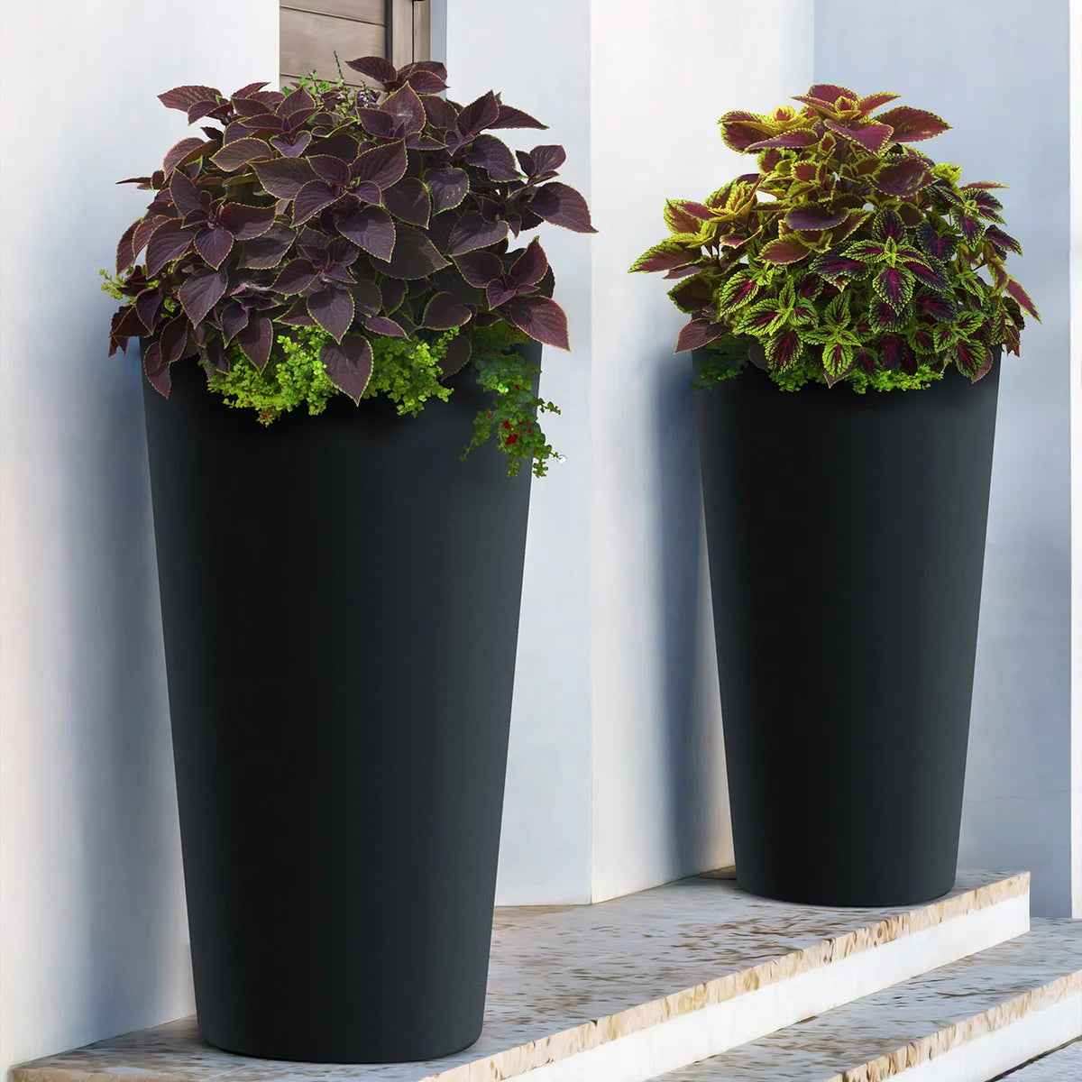 terrace self watering planter Terrace Tall 76.2 cm (30 in.) Self-Watering Planter, 2-pack