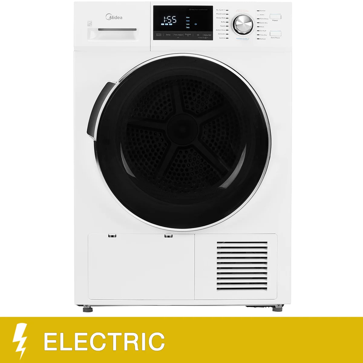 Midea 24 in. 4.4 cu.ft. Ventless Heat Pump Dryer