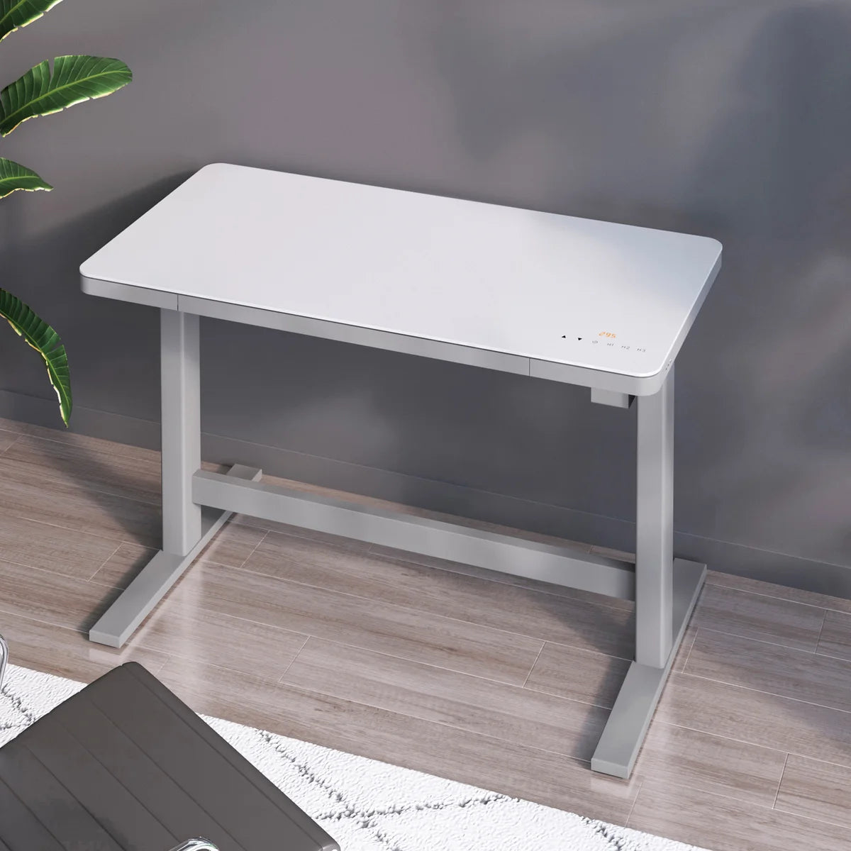 Tresanti Geller Adjustable Height 120.14 cm x 65.02 cm (47.3 in. x 25.6 in.) Desk