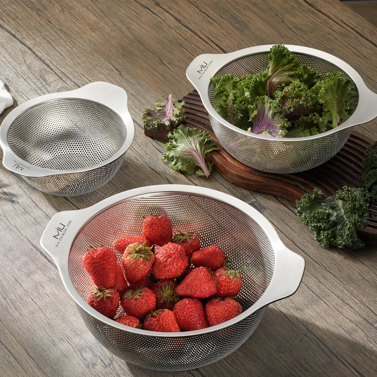 Miu Colander Set – 3-Pieces