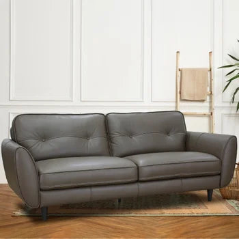 Kingsdown Top-grain Leather Sofa, Brown