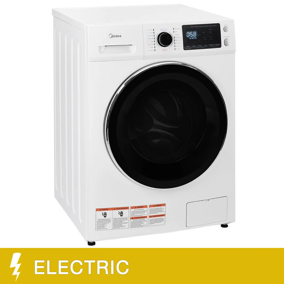 Midea 24 in. 3.1 Cu.Ft. All in One Ventless Washer Dryer Combo