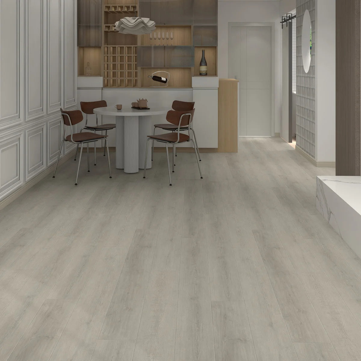 Mono Serra Luxuria Grey 15 cm (5.91 in.) SPC Vinyl Flooring