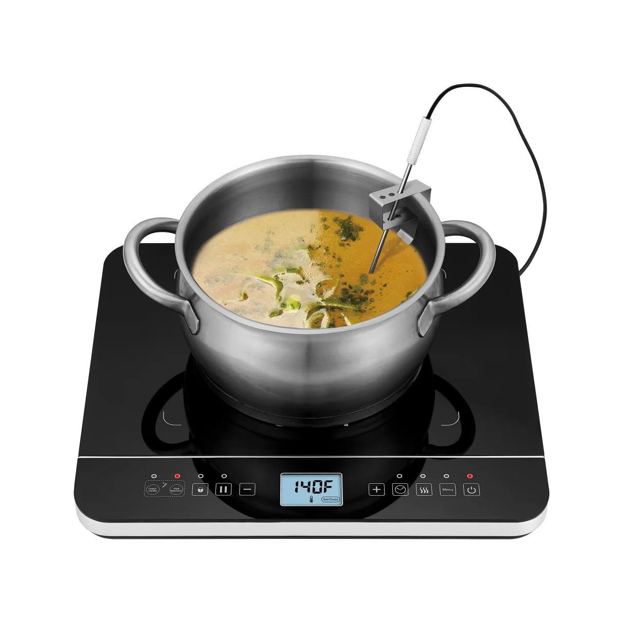 Salton Induction Cooktop with Temperature Probe