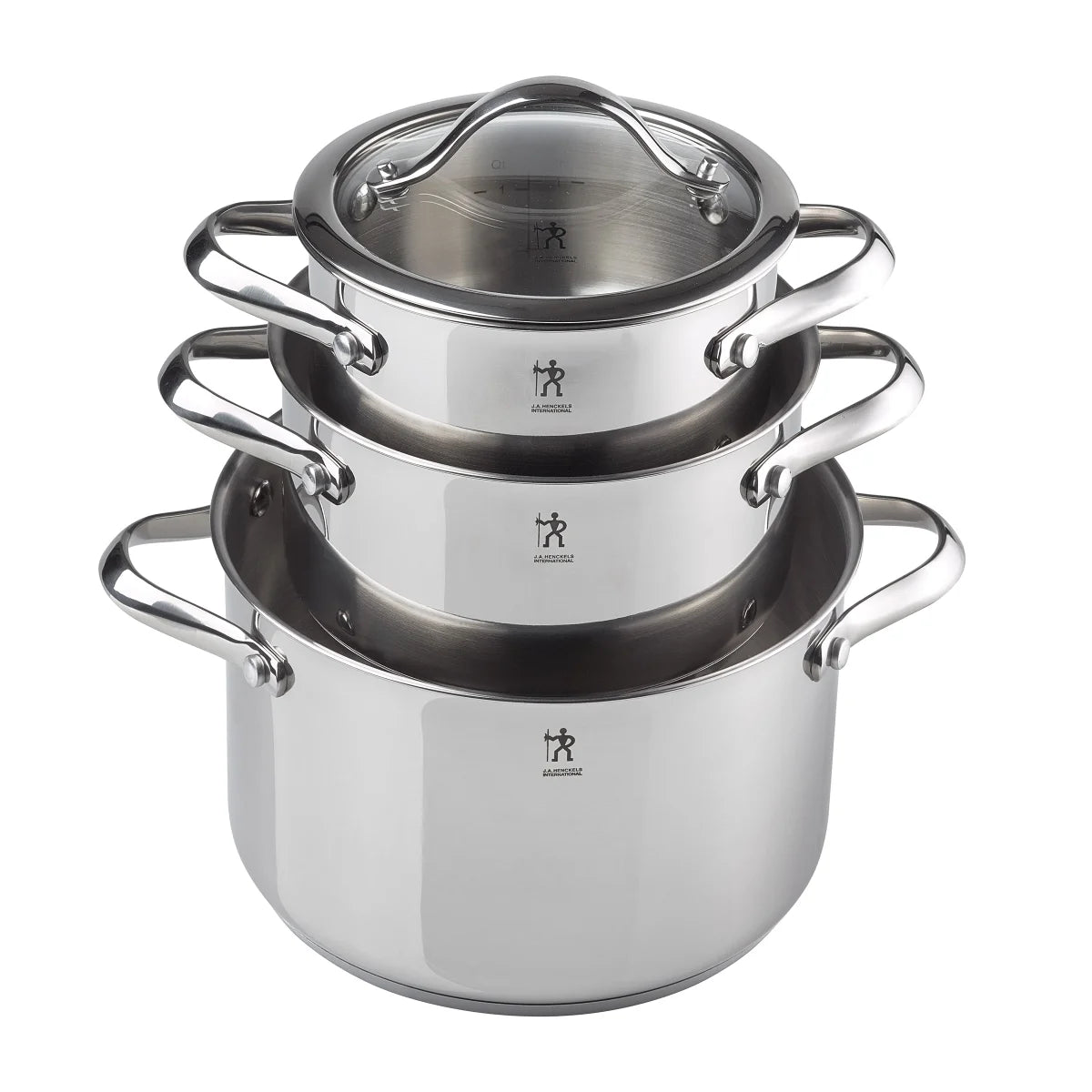 Henckels Aragon Stainless Steel Cookware Set, 6-piece