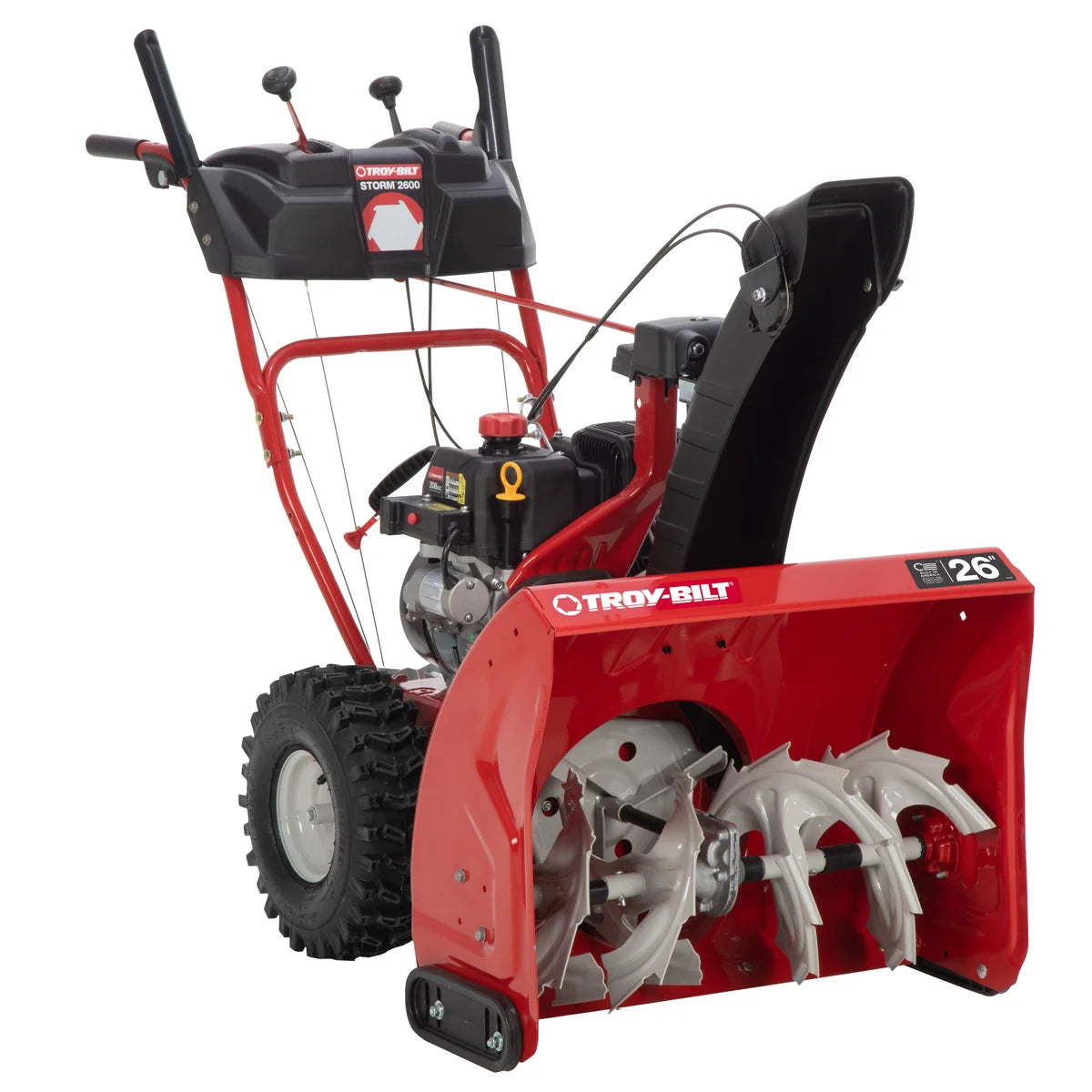 Troy-Bilt Storm 2600 26-in. 208cc 2-Stage Gas Snow Blower with Electric Start