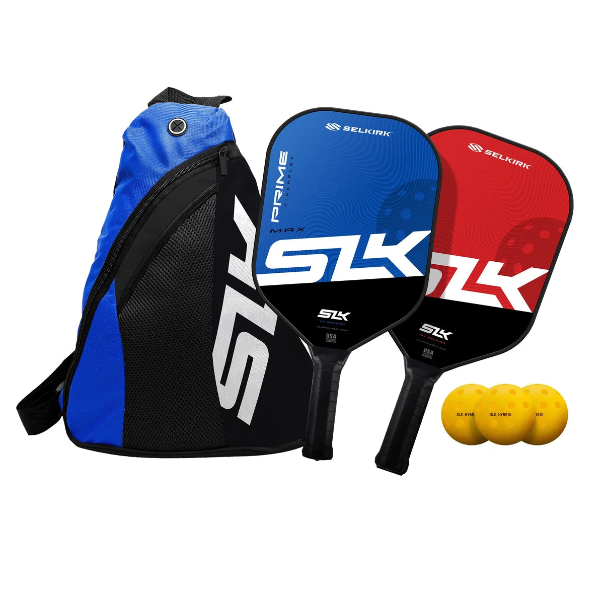 SLK Prime Max Pickleball Paddle Bundle