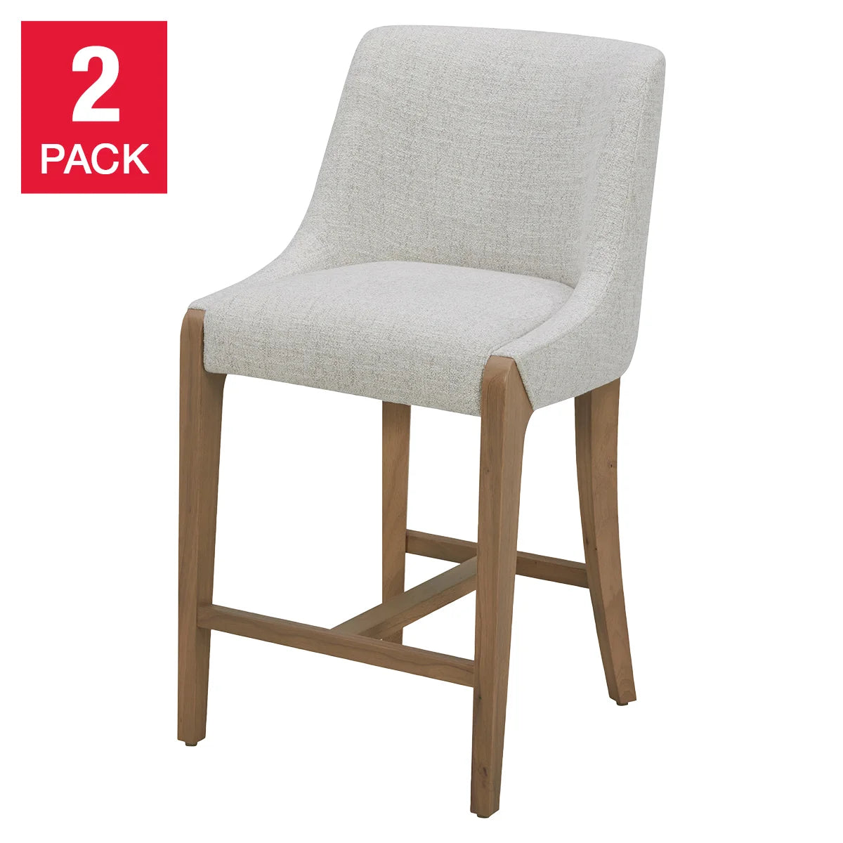 Aiden & Ivy - Fabric Counter Stool, 2-pack (1812364)