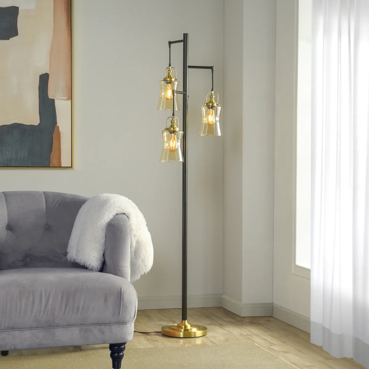 Arden 3-light Floor Lamp