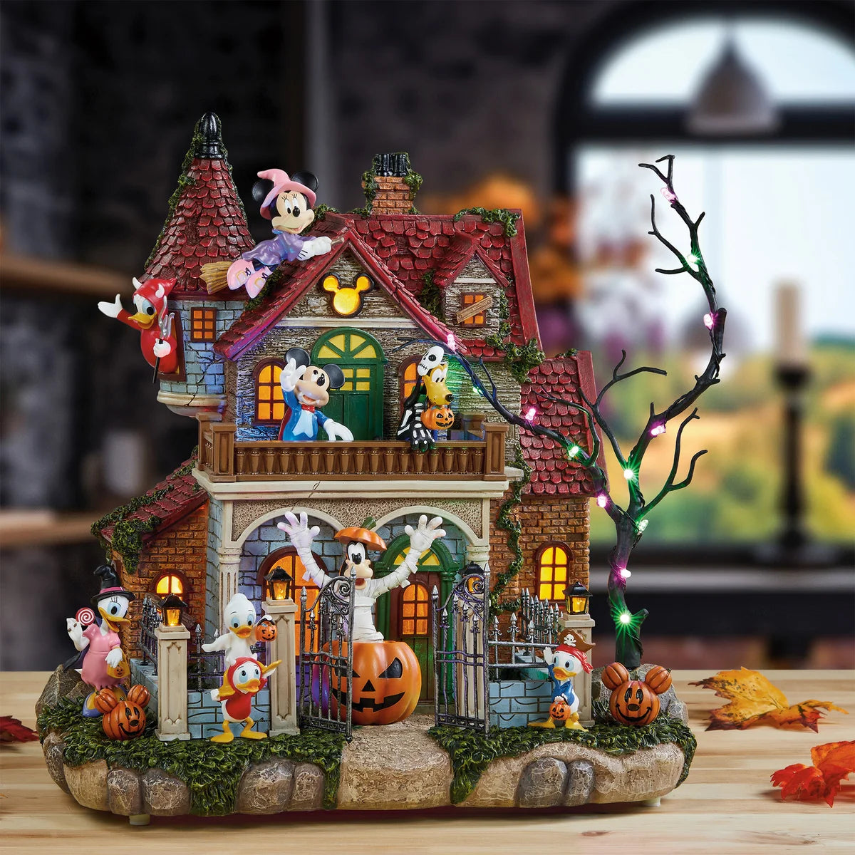 Disney Halloween Party House with Lights and Music Disney Halloween Party House with Lights and Music