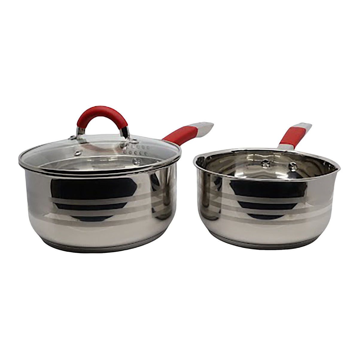 Verka Stainless Steel Milk Pan and Sauce Pan Set 3 Pieces
