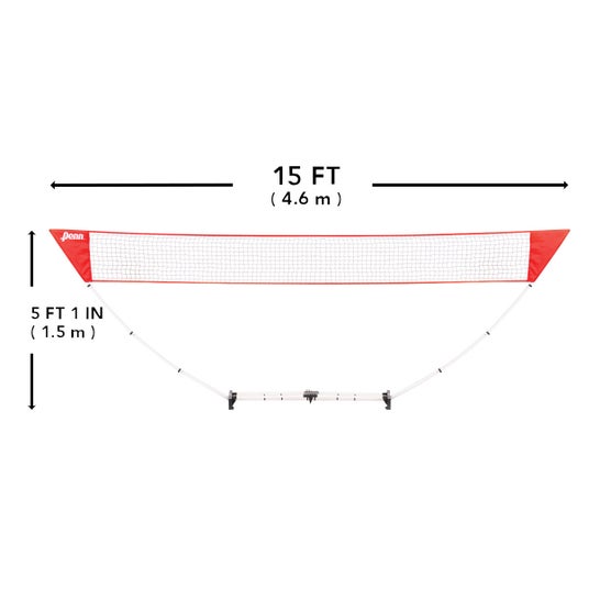 Penn - Easy Set-Up Badminton Set