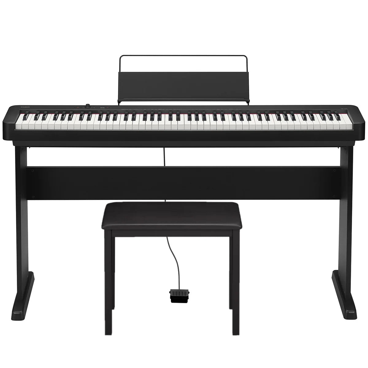 Casio Ultra Compact CSF-10 88 Note Digital Piano Bundle with Bench