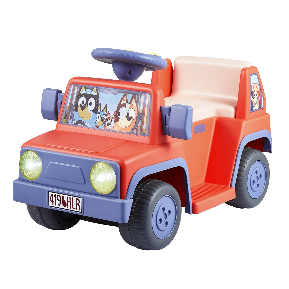 Bluey 6V Ride On Car for Toddlers