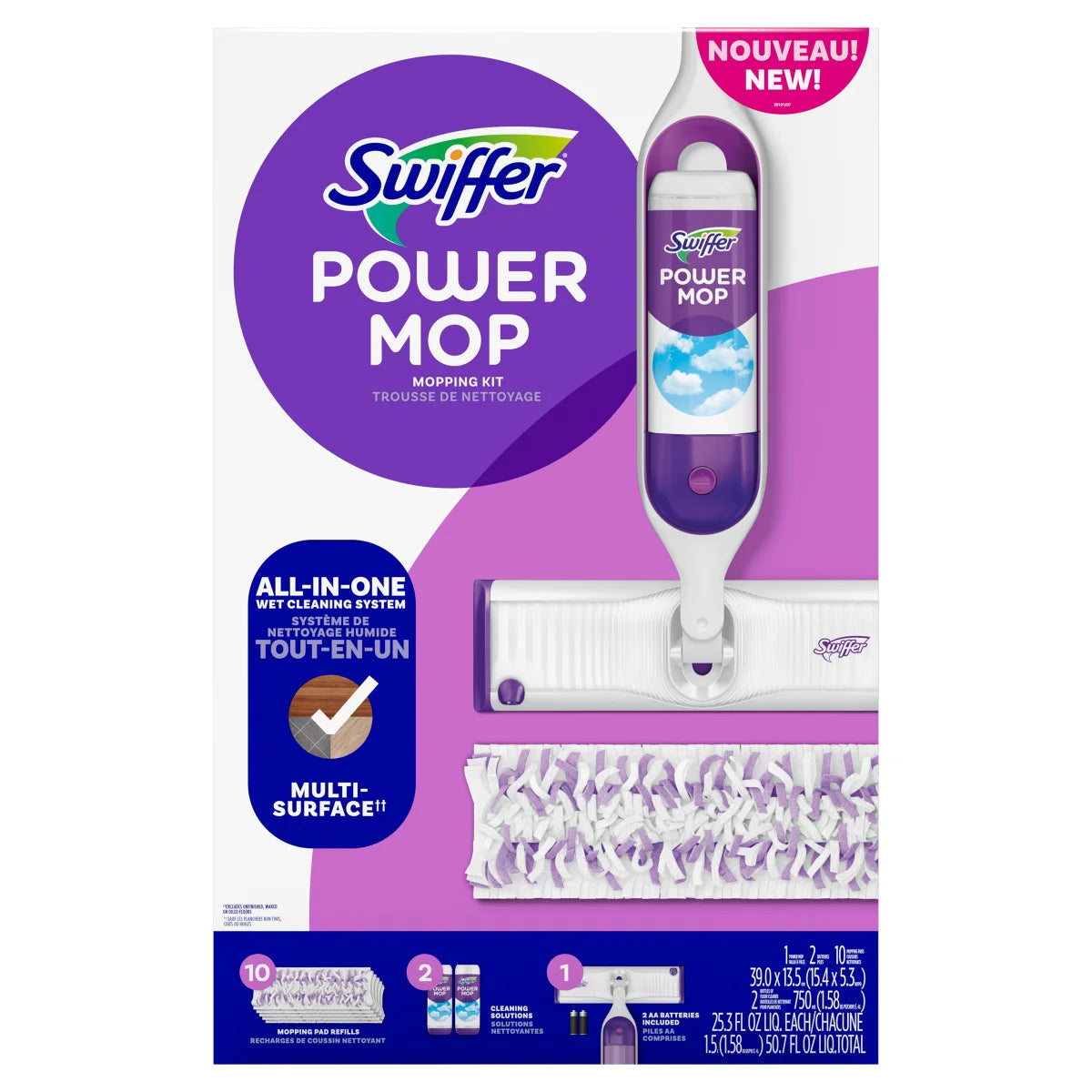 Swiffer PowerMop Multi-Surface Mop Kit