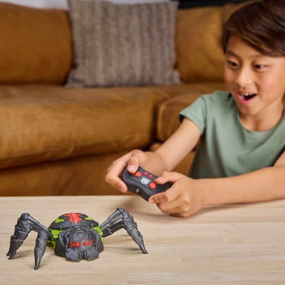HEX BOTS Wall Crawler Remote Control Spider Toy