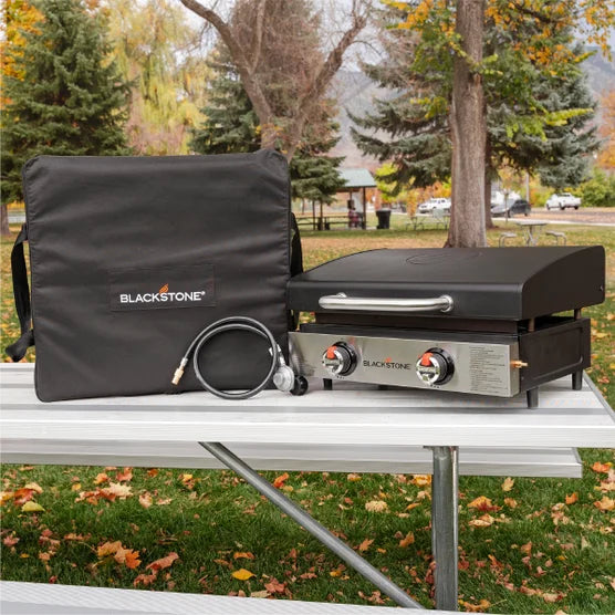 Blackstone Original 22” Tabletop Griddle with Hood Bundle
