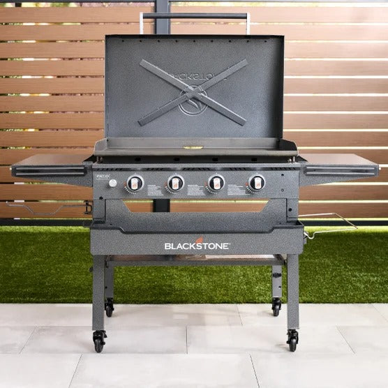 Blackstone 36” Omnivore Griddle with Hinged Hood and Soft Cover