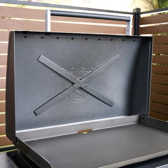 Blackstone 36” Omnivore Griddle with Hinged Hood and Soft Cover