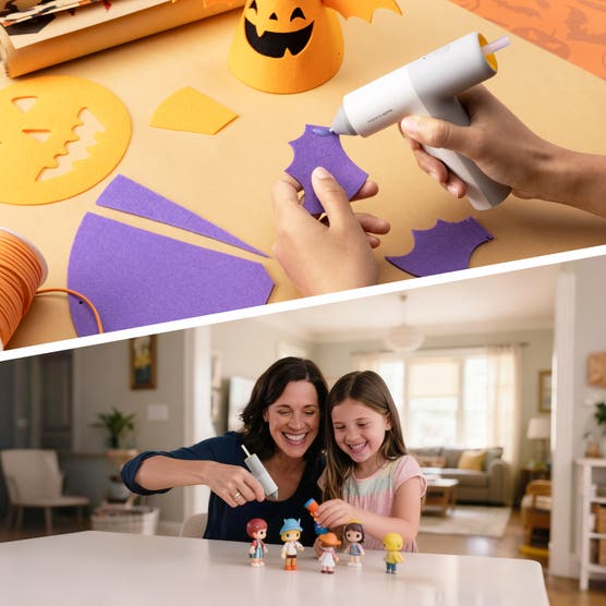 HOTO Cordless Auto-Dispensing Glue Gun