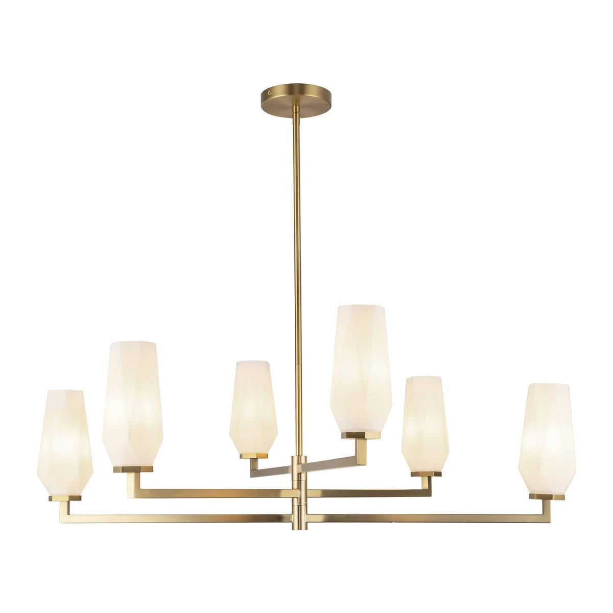 Light & Modern Rika 35 in. Chandelier