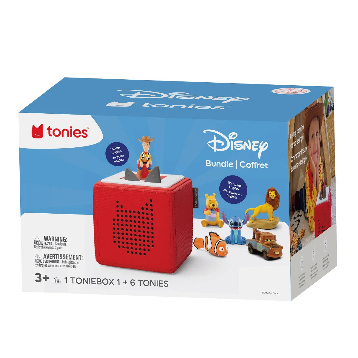 Tonies - Classic Pixar Toniebox Bundle - English