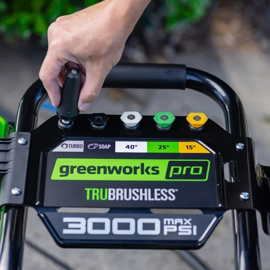 Greenworks 3000 PSI TruBrushless Pressure Washer