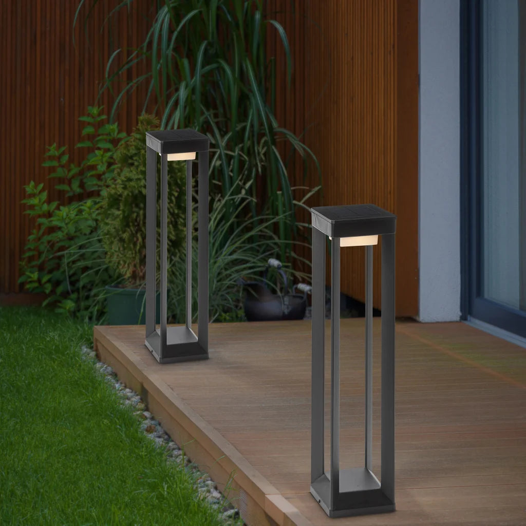LED Solar Pathway Lights 2-pack