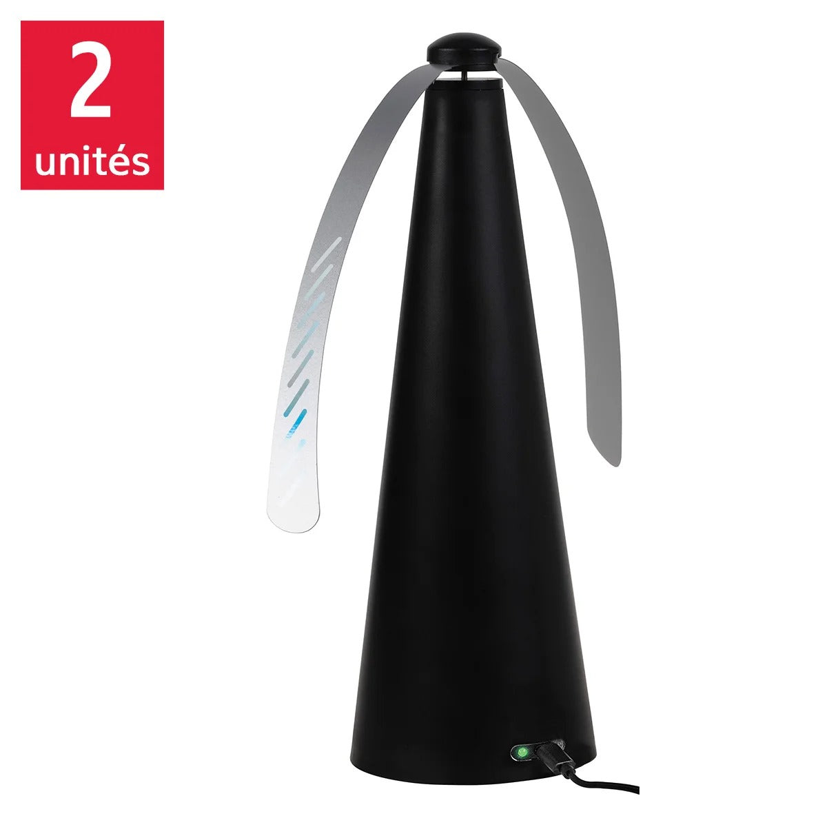 Elements Rechargeable Bug Fans with USB Power Cords, 2-pack