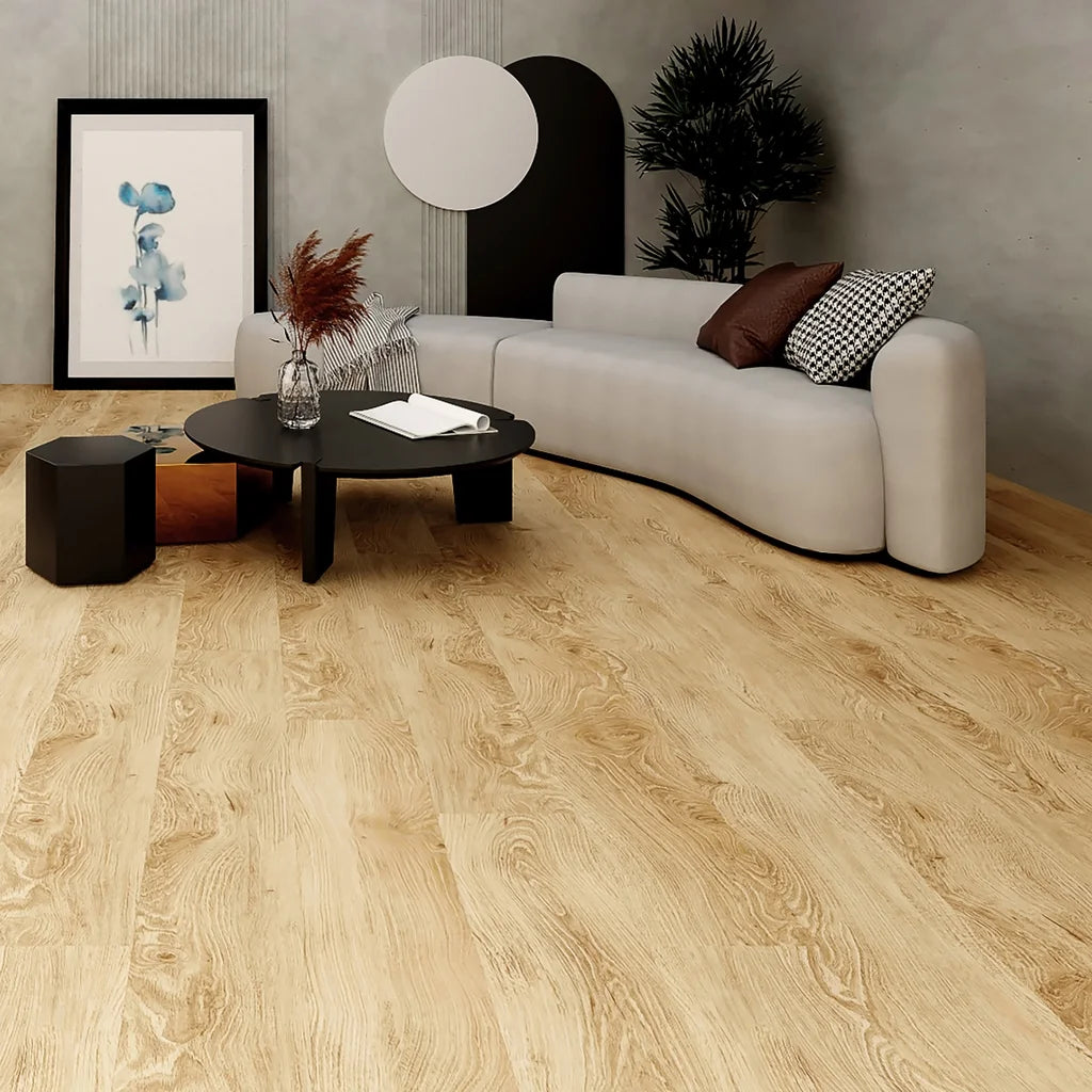 Mono Serra Luxuria Natural Hickory 15 cm (5.91 in.) SPC Vinyl Flooring
