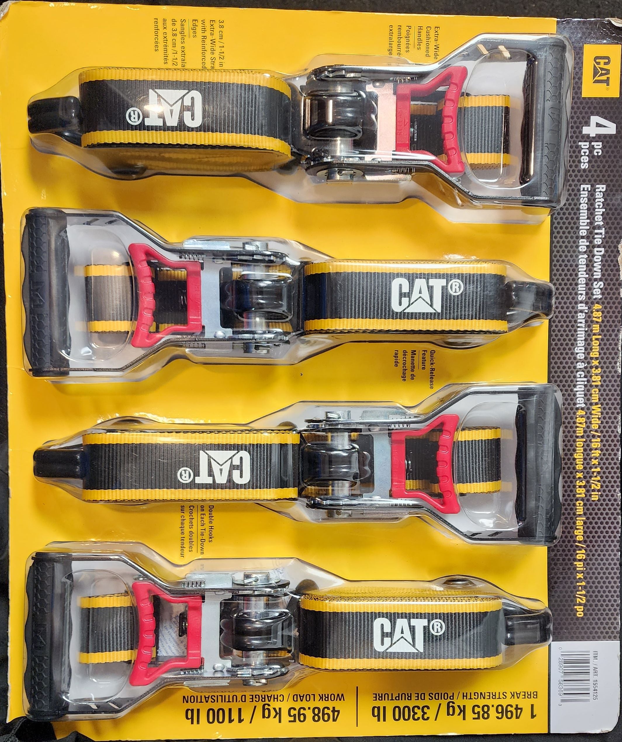 CAT RATCHET TIE DOWNS 4