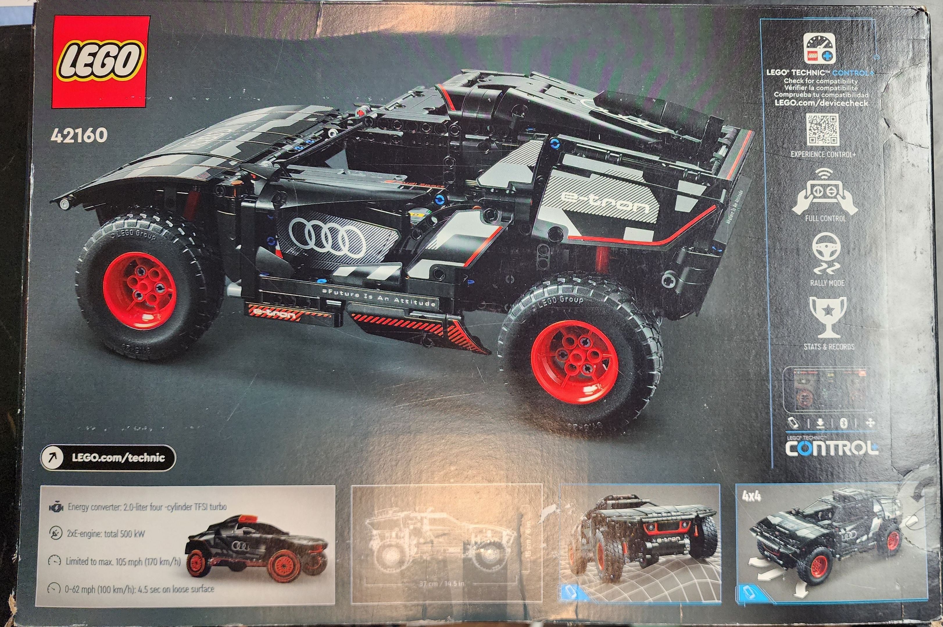 LEGO Technic Audi RS Q e-tron 42160