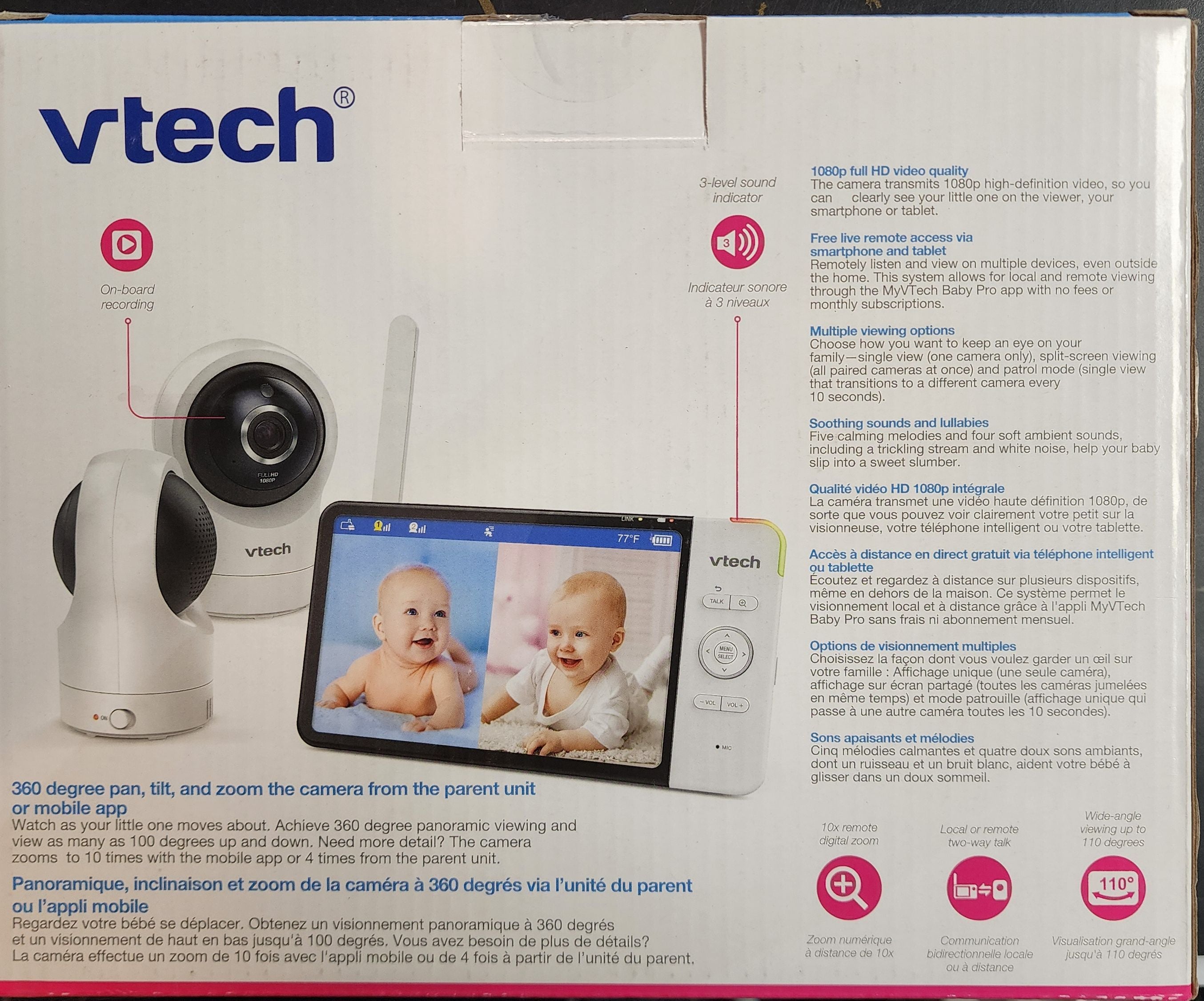 VTECH 7IN WIFI MONITOR
