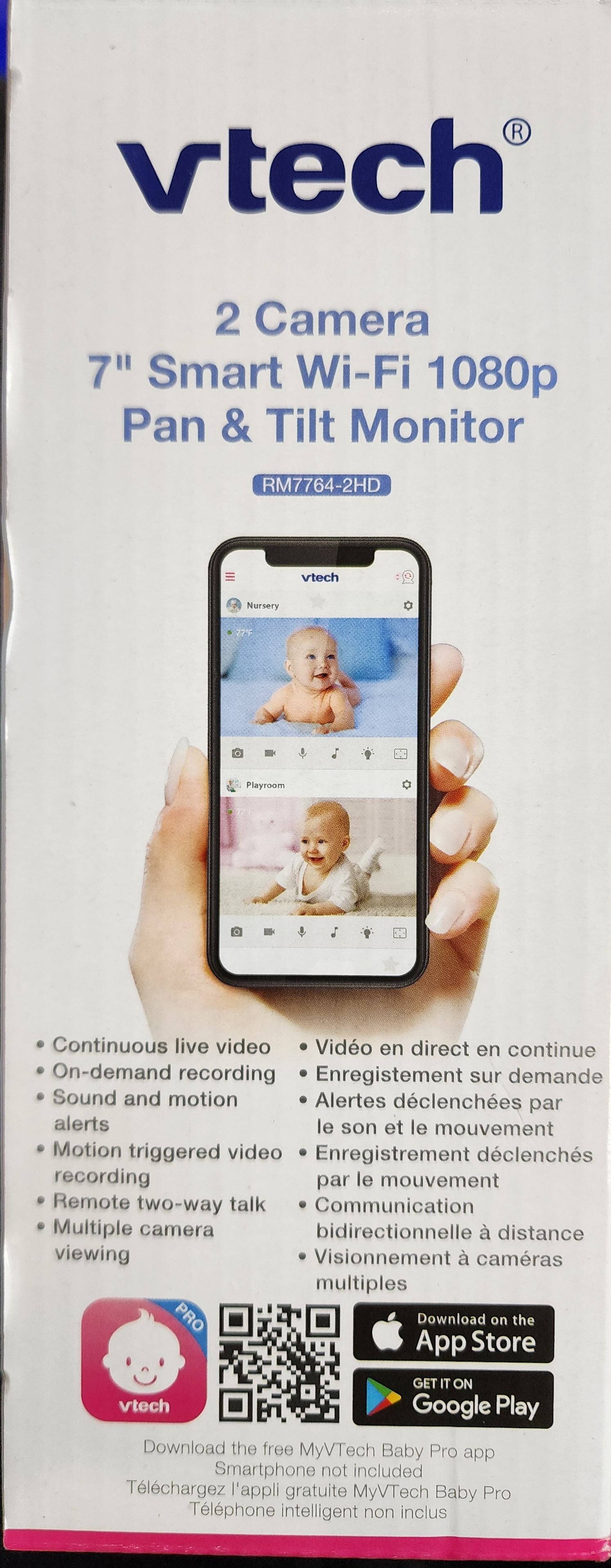 VTECH 7IN WIFI MONITOR