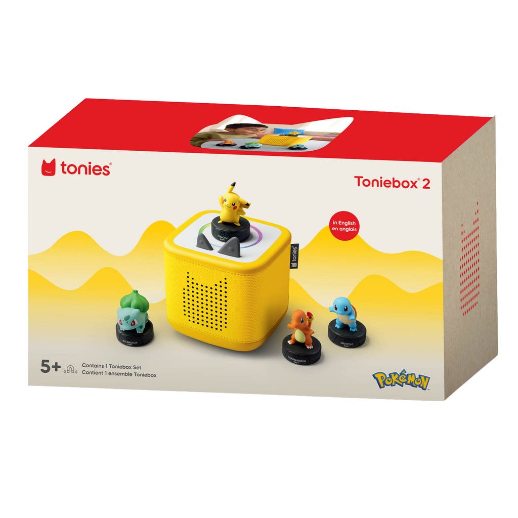 Tonies Pokémon Toniebox 2 Starter Set Lightning Yellow (ENGLISH)