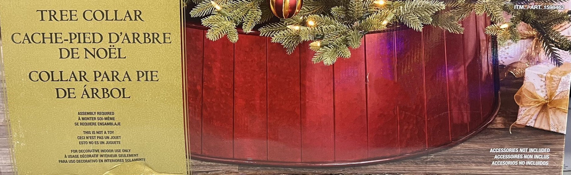 METAL TREE COLLAR ASSORTED