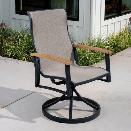 SunVilla Wills 7-piece Sling Outdoor Patio Dining Set