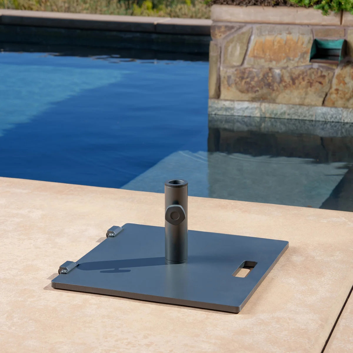 Steel - Umbrella Base with Wheels