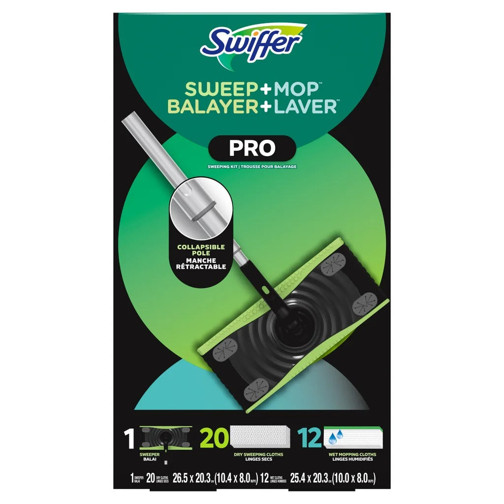 Swiffer Pro Sweep+Mop Starter Kit